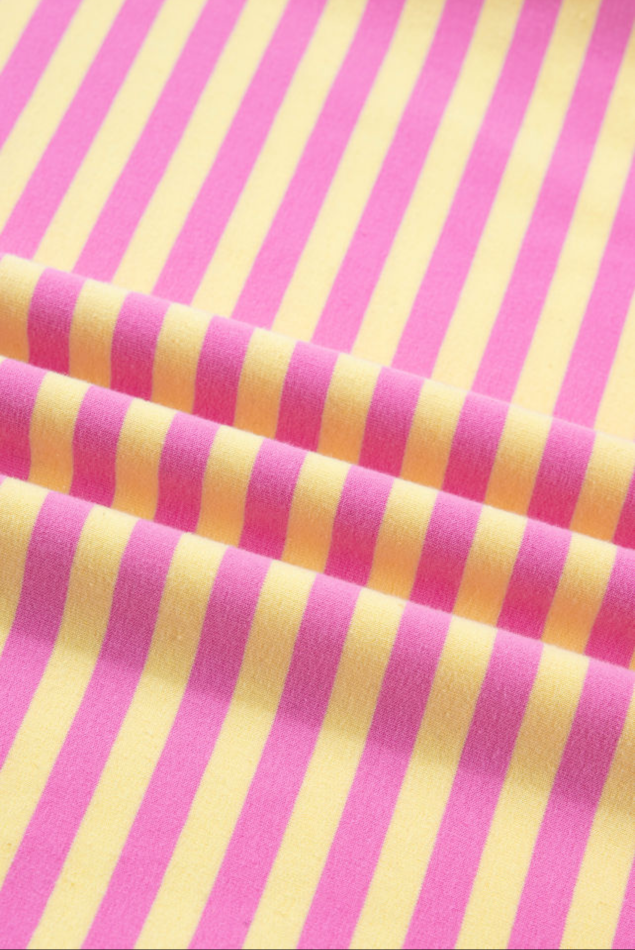 Rose striped terry short set
