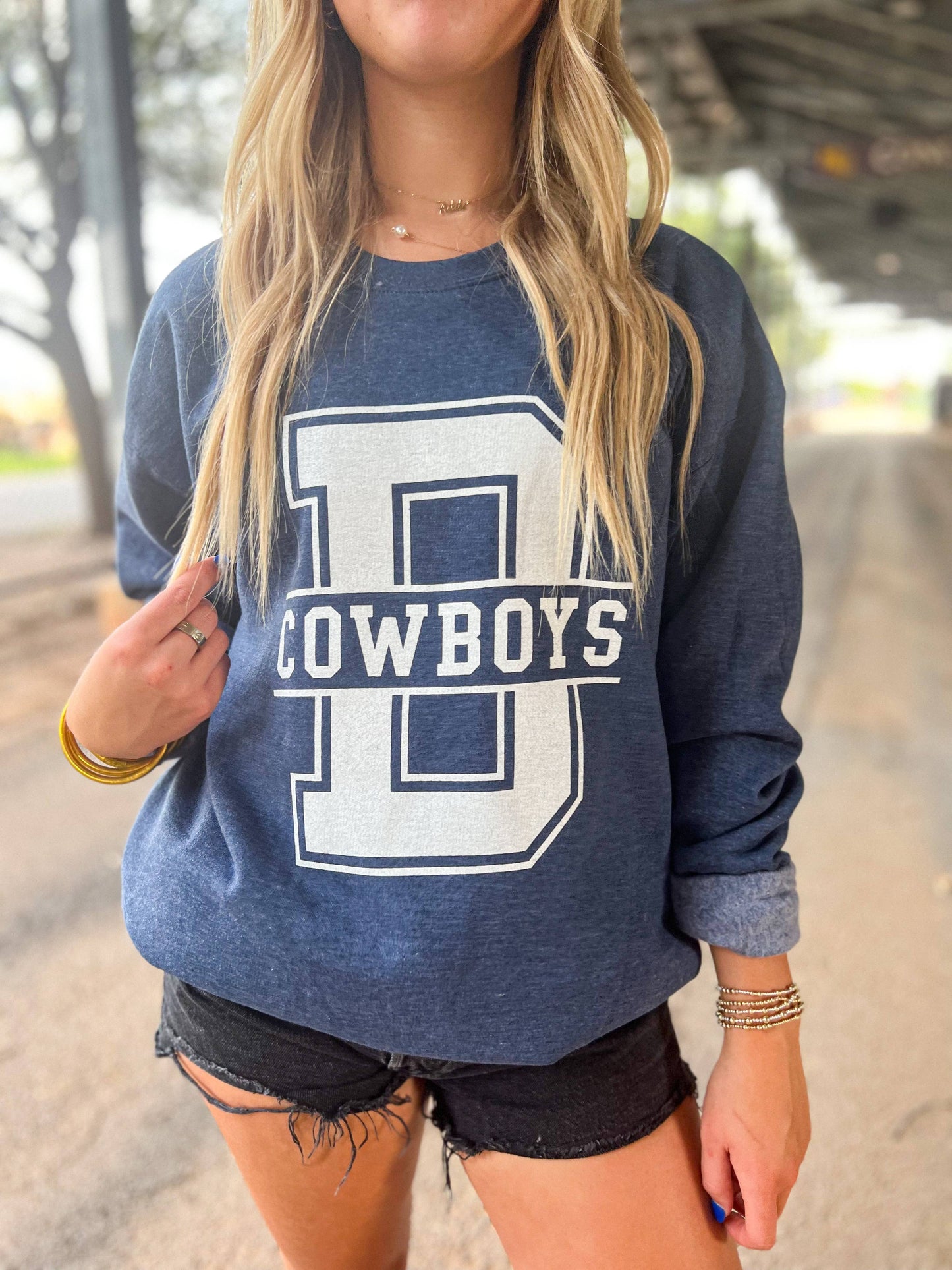 D COWBOYS Graphic Pullover