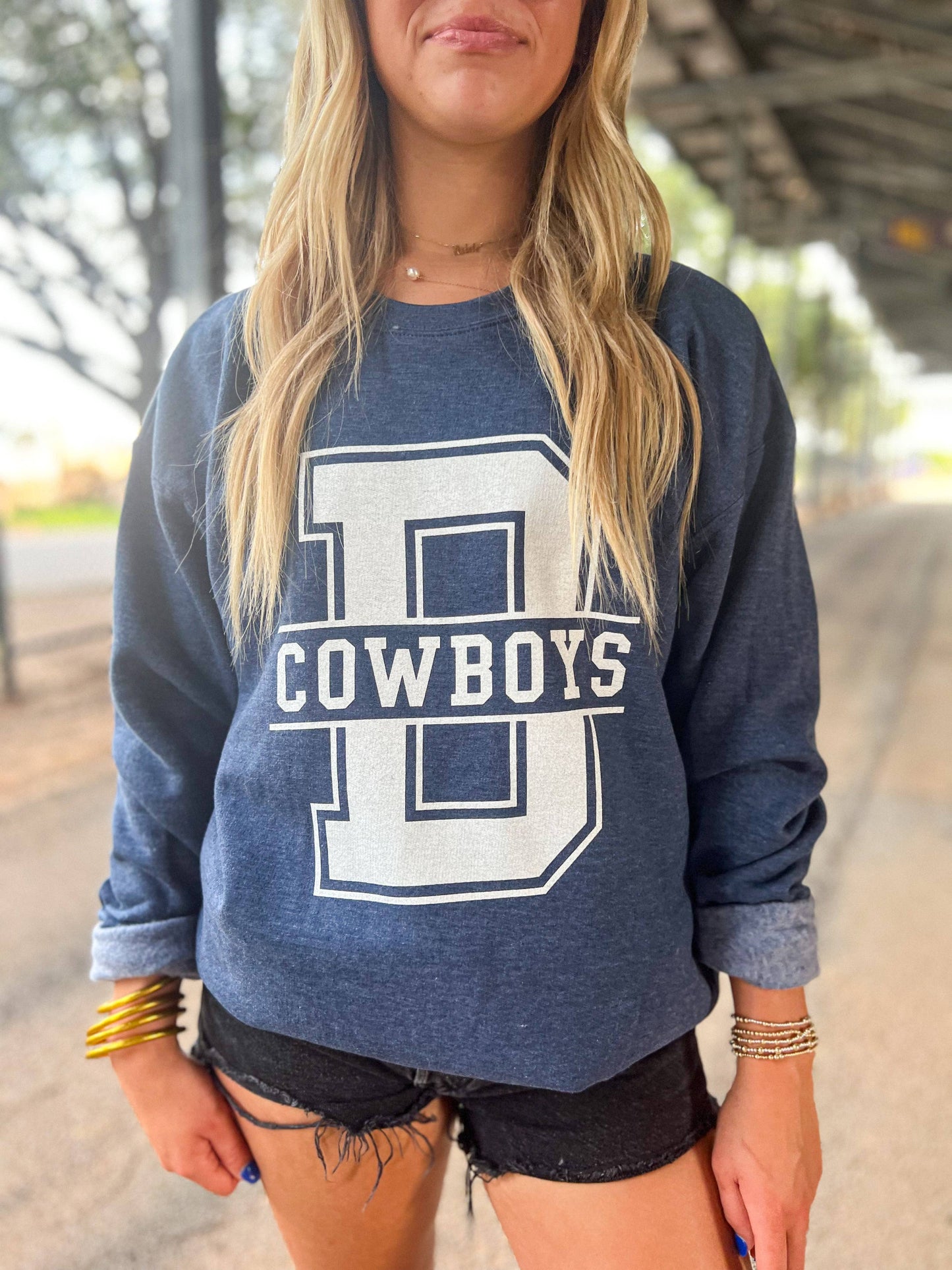 D COWBOYS Graphic Pullover