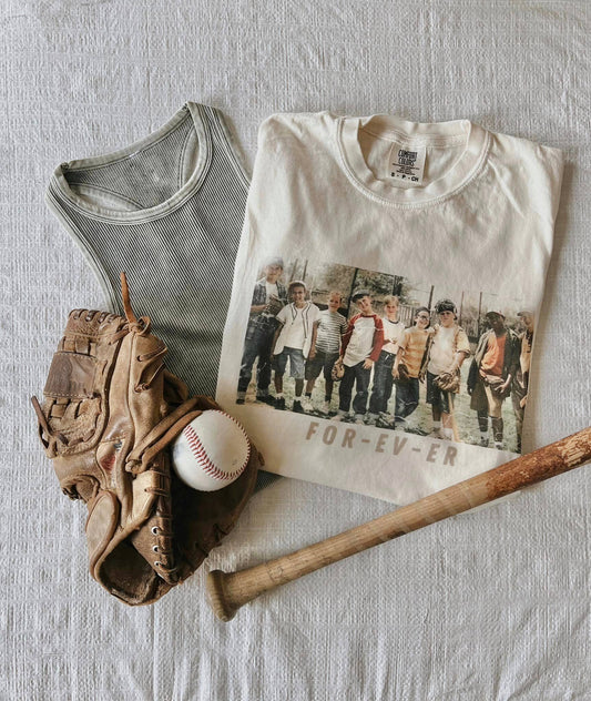 Baseball Graphic Tee- Sandlot " Forever"